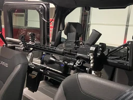 Kolpin Gun Rack - Went with Kolpin Pro Gun Mounts . Perfect for all size guns .