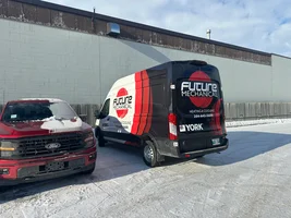 Ford transit HVAC build