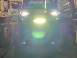 Front bumper lightbar