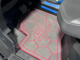 Decked out factory floor mats for the 1500