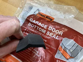Cold air around door handles