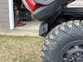 Rear brush guard