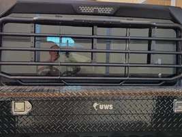 For sale headache rack, tool box, and rach armor roof