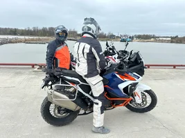 Adventure motorcycle