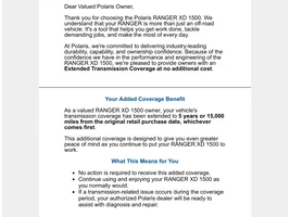 Transmission Warranty