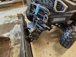 Plowing snow